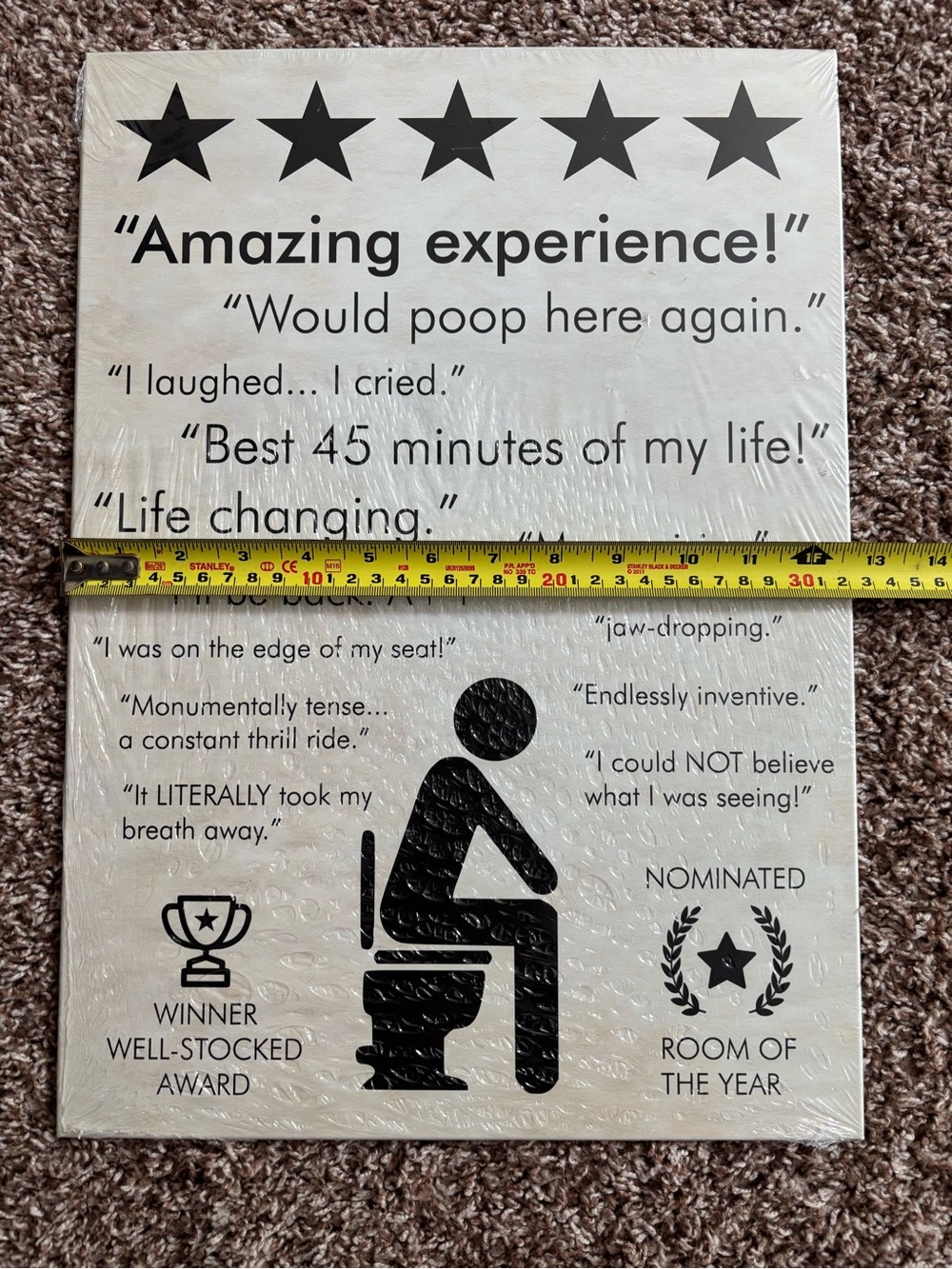 Bathroom Sign - Picture 3 of 3